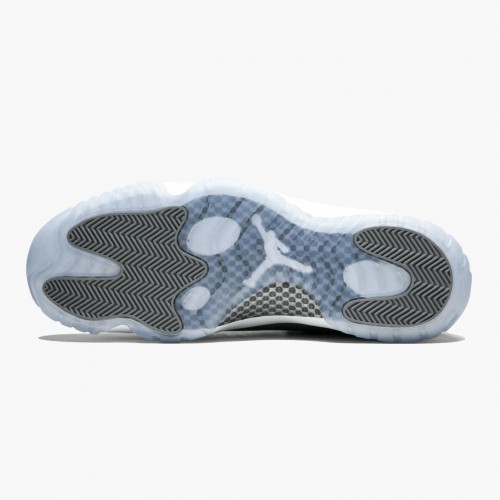Air Jordan 11 Low "Cool Grey" dámské a pánské Běžné boty 528895 003 Středně šedá/bílá-Střelný kouř AJ11 Black Jordan Tenisky