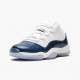 Air Jordan 11 Low Navy Snakeskin Whiite/Black/Navy Black CD6847-102