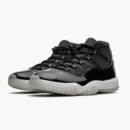 Air Jordan 11 Retro 25th Anniversary Black/Clear/White/Metallic Silver CT8012-011