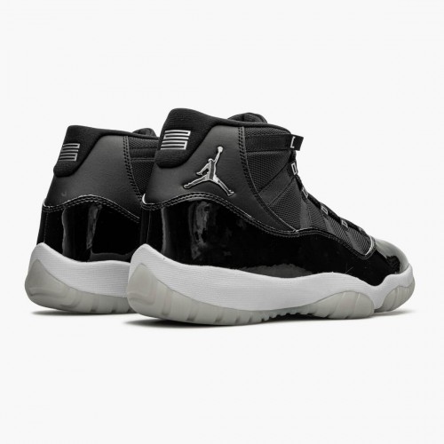 Air Jordan 11 Retro 25th Anniversary Black/Clear/White/Metallic Silver CT8012-011