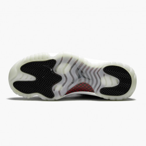 Air Jordan 11 Retro "72-10" dámské a Pánské Běžné boty 378037 002 Černá Tělocvična červená-Bílý-Anthracite AJ11 Černá Jordan Tenisky