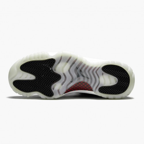 Air Jordan 11 Retro 72-10 dámské a Pánské Běžné boty 378037 002 Černá Tělocvična červená-Bílý-Anthracite AJ11 Černá Jordan Tenisky