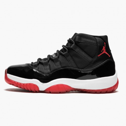 Air Jordan 11 Retro BČervené pánské Běžné boty 378037 010 Černá/Varsity Červené-Bílý AJ11 Černá Jordan Tenisky