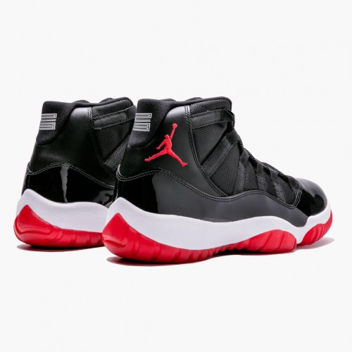 Air Jordan 11 Retro BČervené pánské Běžné boty 378037 010 Černá/Varsity Červené-Bílý AJ11 Černá Jordan Tenisky