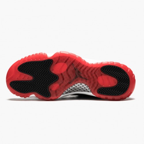 Air Jordan 11 Retro "BČervené" pánské Běžné boty 378037 010 Černá/Varsity Červené-Bílý AJ11 Černá Jordan Tenisky