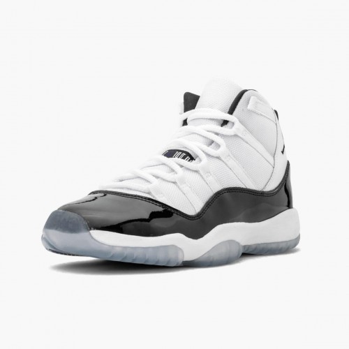 Air Jordan 11 Retro Concord 2018 dámské a Pánské Běžné boty 378038 100 Bílý Černá-Concord AJ11 Černá Jordan Tenisky