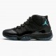 Air Jordan 11 Retro Gamma Blue Pánské Běžné boty 378037 006 Černá/Modrá gama-Varsity Maize AJ11 Black Jordan Tenisky