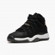 Air Jordan 11 Retro Heiress Black Stingray dámské a pánské Běžné boty 852625 030 Černá/Kovová zlato-bílá AJ11 Černá Jordan Tenisky