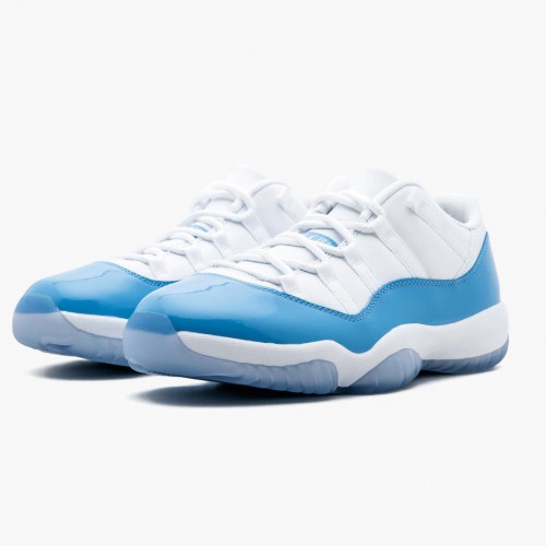 Air Jordan 11 Retro Low "University Blue" dámské a pánské Běžné boty 528895 106 Bílá/univerzitní modrá AJ11 Jordan Tenisky