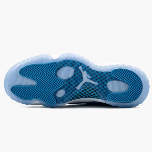 Air Jordan 11 Retro Low University Blue dámské a pánské Běžné boty 528895 106 Bílá/univerzitní modrá AJ11 Jordan Tenisky