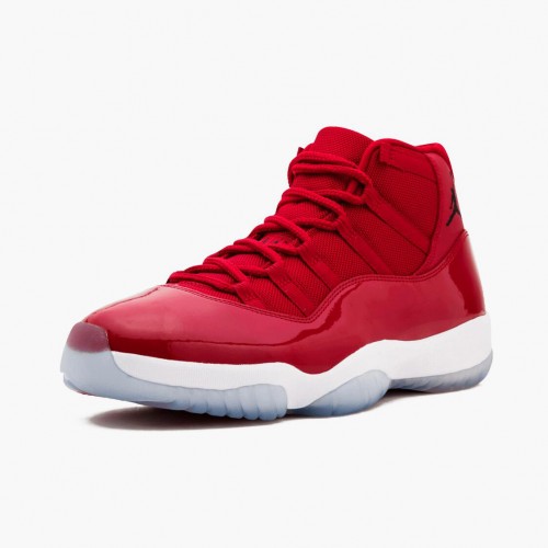 Air Jordan 11 Retro Win Like 96 dámské a Pánské Běžné boty 378037 623 Tělocvična červená/Černá-Bílý AJ11 Černá Jordan Tenisky