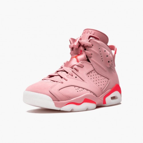 Air Jordan 6 Retro Aleali May WMNS Běžné boty CI0550 600 Rust Růžový AJ6 Černá Jordan Tenisky