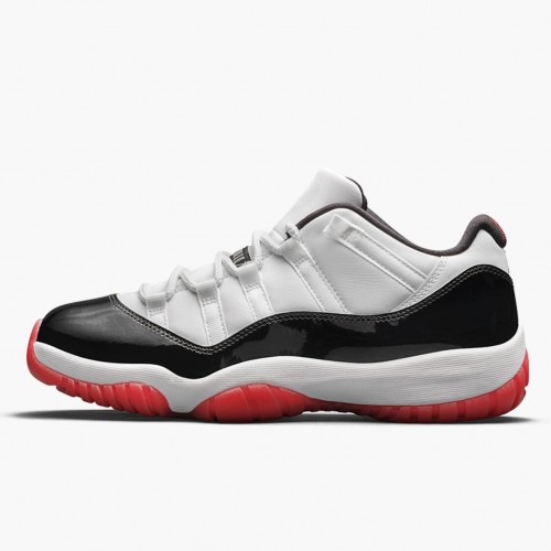 Nike Air Jordan 11 Low "Concord BČervené" Bílý/University Červené-Černá-Tru Běžné boty AJ11 AV2187 160 Tenisky