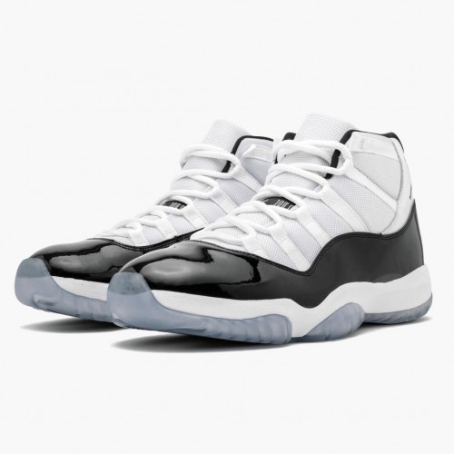 Nike Air Jordan 11 Retro "Concord" 2018  Bílý/Černá-Concord Běžné boty 378037 100 AJ11 Tenisky