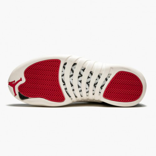Nike Air Jordan 12 Retro 2019 CNY "Chinese New Year" Černá/Skutečný Červené-Sail Noir Běžné boty CI2977 006 AJ12 Tenisky
