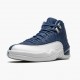 Air Jordan 12 Retro Indigo pánské AJ12 Běžné boty 130690 404 Kamenná modrá/Legenda modrá-Obsidia Jordan Tenisky