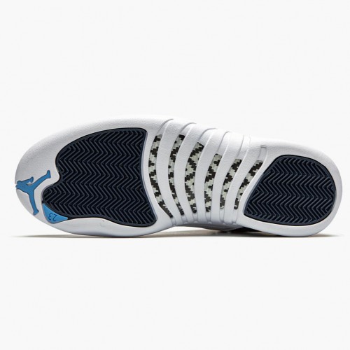 Air Jordan 12 Retro "Indigo" pánské AJ12 Běžné boty 130690 404 Kamenná modrá/Legenda modrá-Obsidia Jordan Tenisky