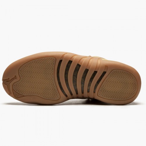 Air Jordan 12 Retro "PSNY Wheat" Pánské AJ12 Běžné boty AA1233 700 Pšenice/Pšenice-Žvýkačka světle hnědá Jordan Tenisky