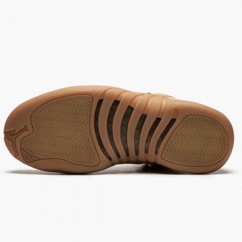 Air Jordan 12 Retro PSNY Wheat Pánské AJ12 Běžné boty AA1233 700 Pšenice/Pšenice-Žvýkačka světle hnědá Jordan Tenisky