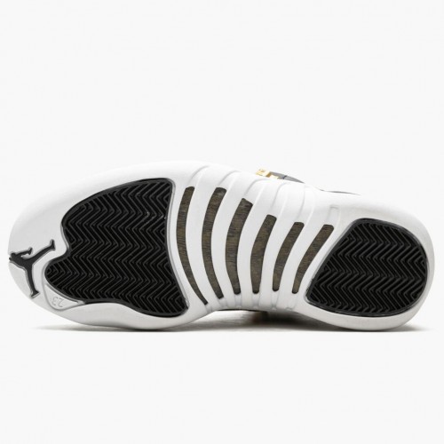 Air Jordan 12 Retro Reptile dámské a Pánské AJ12 Běžné boty AO6068 007 Černá/Metallic-Zlato Bílý Jordan Tenisky