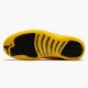 Air Jordan 12 Retro University Gold Pánské AJ12 Běžné boty 130690 070 Černá/Černá Jordan Tenisky