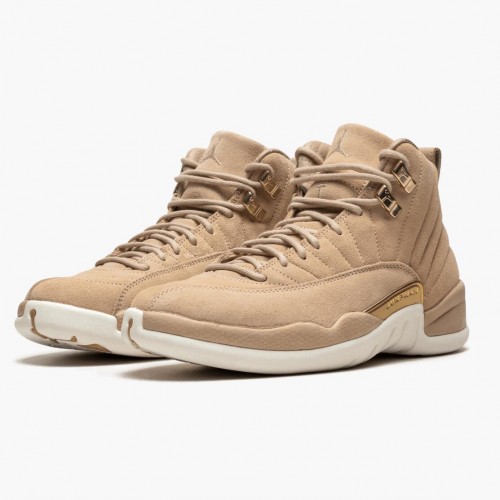 Air Jordan 12 Retro "Vachetta Tan" dámské AJ12 Běžné boty AO6068 203 Hnědý Jordan Tenisky