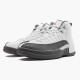 Air Jordan 12 Retro White Dark Grey Pánské AJ12 Běžné boty 130690 160 Bílý/Tmavošedý Jordan Tenisky