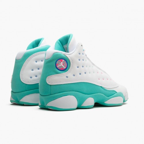 Air Jordan 13 Retro Aurora Green WoPánské Běžné boty Bílý/Aurora-Zelená-Digita 439358 100 AJ13 Jordan Tenisky