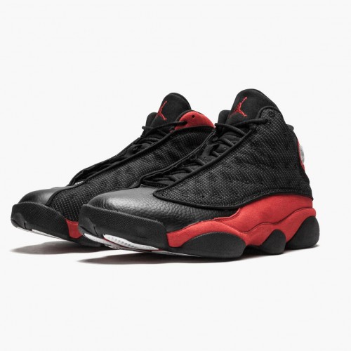 Air Jordan 13 Retro BČervené (2017) dámské a Pánské Běžné boty 414571 004 Černá/True Červené-Bílý AJ13 Jordan Tenisky