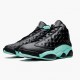 Air Jordan 13 Retro Island Green Pánské Běžné boty Černá/Ostrov Zelená/kovová Si 414571 030 AJ13 Jordan Tenisky