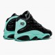 Air Jordan 13 Retro Island Green Pánské Běžné boty Černá/Ostrov Zelená/kovová Si 414571 030 AJ13 Jordan Tenisky