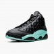 Air Jordan 13 Retro Island Green Pánské Běžné boty Černá/Ostrov Zelená/kovová Si 414571 030 AJ13 Jordan Tenisky