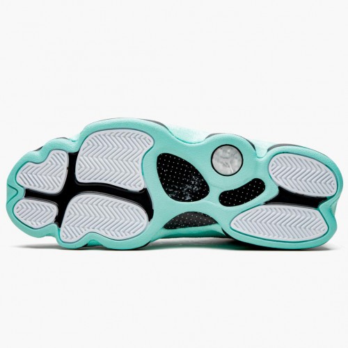 Air Jordan 13 Retro "Island Green" Pánské Běžné boty Černá/Ostrov Zelená/kovová Si 414571 030 AJ13 Jordan Tenisky