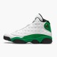Air Jordan 13 Retro Lucky Green Pánské Běžné boty Bílý černý DB6537 113 AJ13 Jordan Tenisky