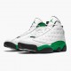 Air Jordan 13 Retro Lucky Green Pánské Běžné boty Bílý černý DB6537 113 AJ13 Jordan Tenisky