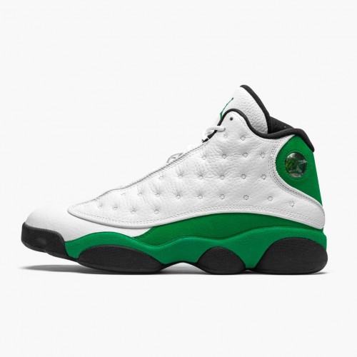 Air Jordan 13 Retro Lucky Green  White/Black/Lucky Green  DB6537-113