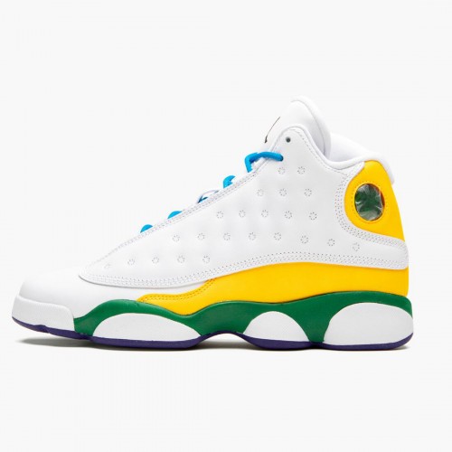 Air Jordan 13 Retro "Playground" WMNS Běžné boty CV0785 158 Bílý/Černá-Crt Prpl-Ttl Orang AJ13 Jordan Tenisky