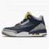Air Jordan 3 Retro "Michigan" pánské Běžné boty AJ3 820064 Černá/Univerzita Zlato-CePánskét G AJ3 Jordan Tenisky