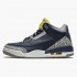 Air Jordan 3 Retro "Michigan" pánské Běžné boty AJ3 820064 Černá/Univerzita Zlato-CePánskét G AJ3 Jordan Tenisky