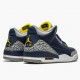 Air Jordan 3 Retro Michigan pánské Běžné boty AJ3 820064 Černá/Univerzita Zlato-CePánskét G AJ3 Jordan Tenisky