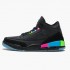 Air Jordan 3 Retro "Quai54" dámské a Pánské Běžné boty AT9195 001 Černá/Černá-Electric Zelená AJ3 Jordan Tenisky