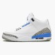 Air Jordan 3 Retro UNC dámské a Pánské Běžné boty CT8532 104 Bílý/Valor Modrý-Tech Šedá AJ3 Jordan Tenisky