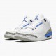 Air Jordan 3 Retro UNC dámské a Pánské Běžné boty CT8532 104 Bílý/Valor Modrý-Tech Šedá AJ3 Jordan Tenisky