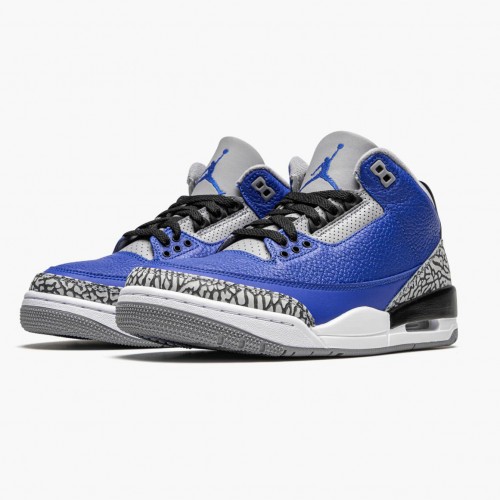 Air Jordan 3 Retro "Varsity Královský CePánskét" dámské a Pánské Běžné boty CT8532 400 Varsity Královský/Varsity Královský AJ3 Jordan Tenisky