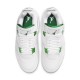 Air Jordan 4 Retro Metallic Green dámské a pánské Běžné boty CT8527 113 Bílá/stříbrná metalíza-Pine Gre AJ4 Jordan Tenisky