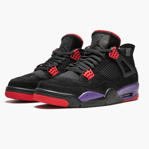 Air Jordan 4 Retro NRG Raptors 2018 Black/University Red/Court Purple AQ3816-065