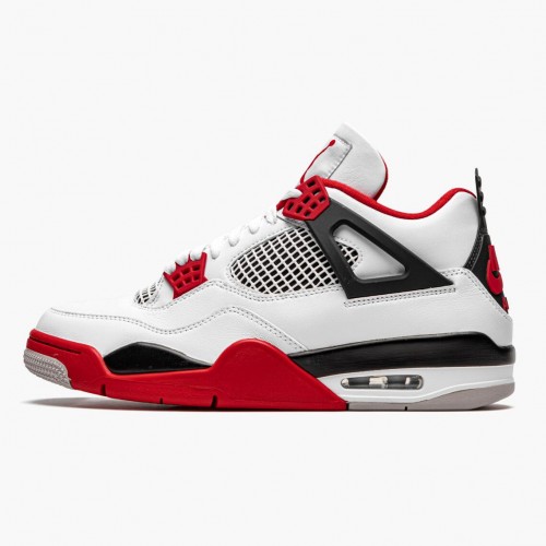 Air Jordan 4 Retro OG "Fire Red" 2020 Pánské Jordan Tenisky Bílá/ Šedá Basketbalové boty DC7770 160