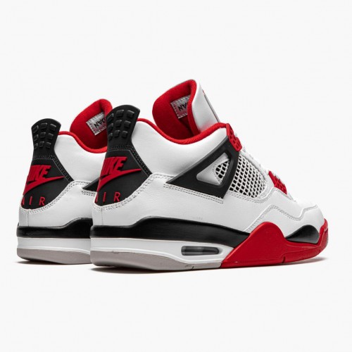 Air Jordan 4 Retro OG Fire Red 2020 White/Fire Red-Black Tech Grey  DC7770-160