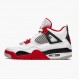 Air Jordan 4 Retro OG GS Fire Red 2020 Pánské Jordan Tenisky 408452 160 White/Fire Red-Black-Tech Grey Běžné boty