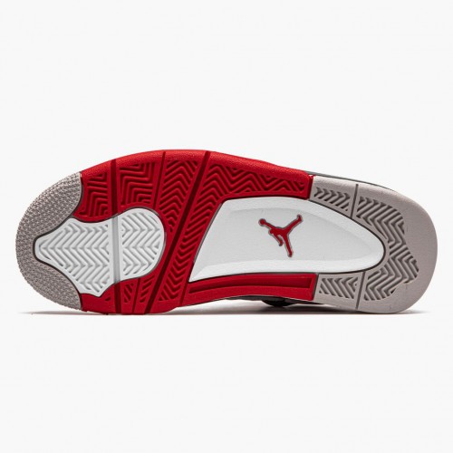 Air Jordan 4 Retro OG GS "Fire Red" 2020 Pánské Jordan Tenisky 408452 160 White/Fire Red-Black-Tech Grey Běžné boty